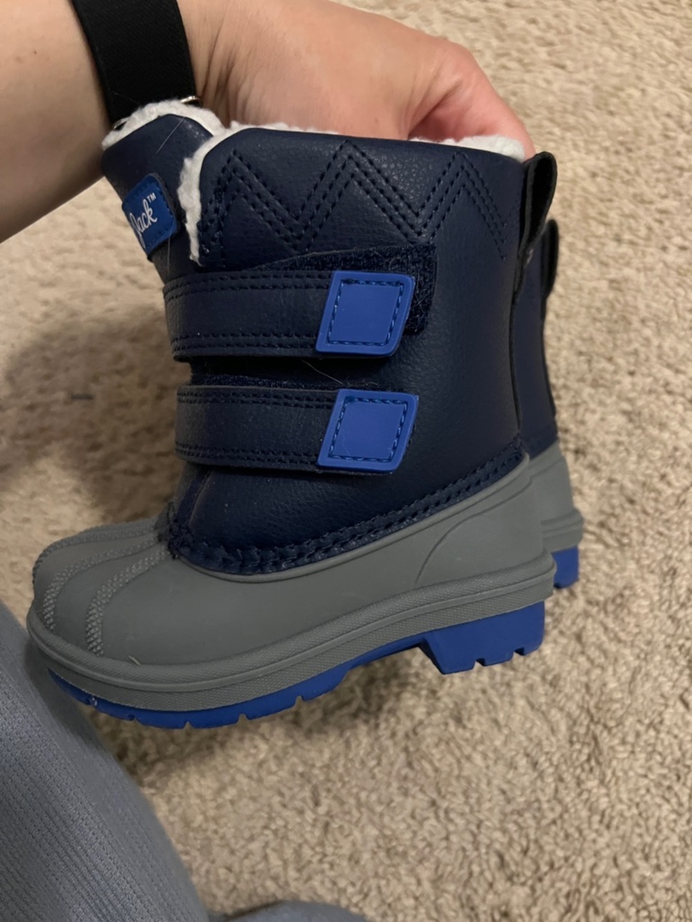 Toddle boy snow boots - Picture 4 of 5